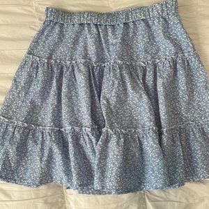 SHEIN floral skirt, size Xs